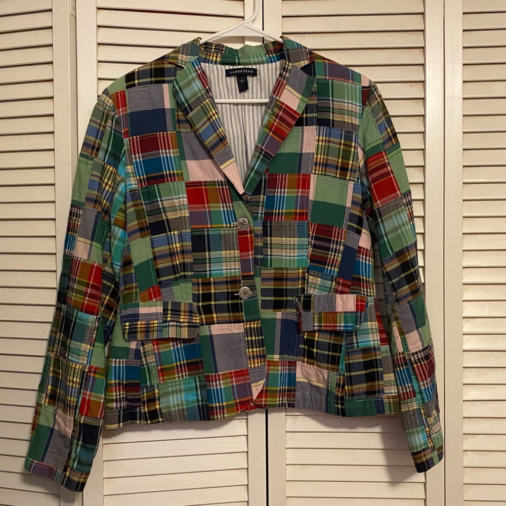 Patchwork blazer